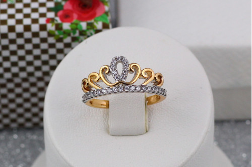 Кільце Xuping Jewelry маленька принцеса р 17 золотисте