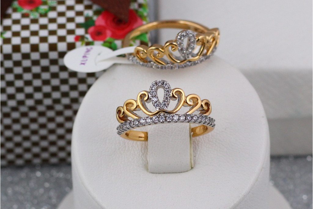 Кільце Xuping Jewelry маленька принцеса р 17 золотисте