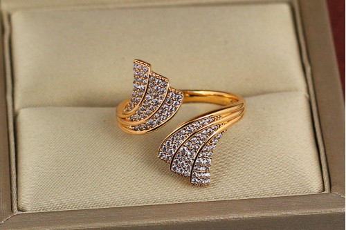 Кільце Xuping Jewelry розсувне русалка р 18 золотисте