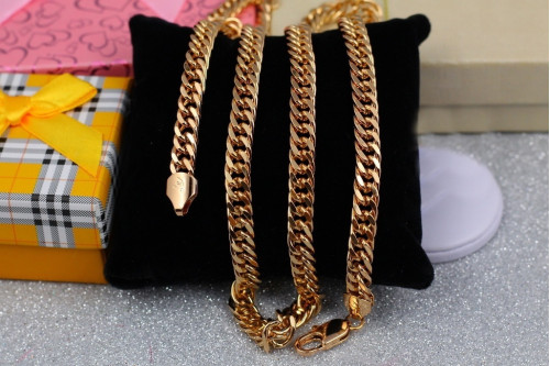 Цепь Xuping Jewelry кобра 60 см 7 мм золотистая