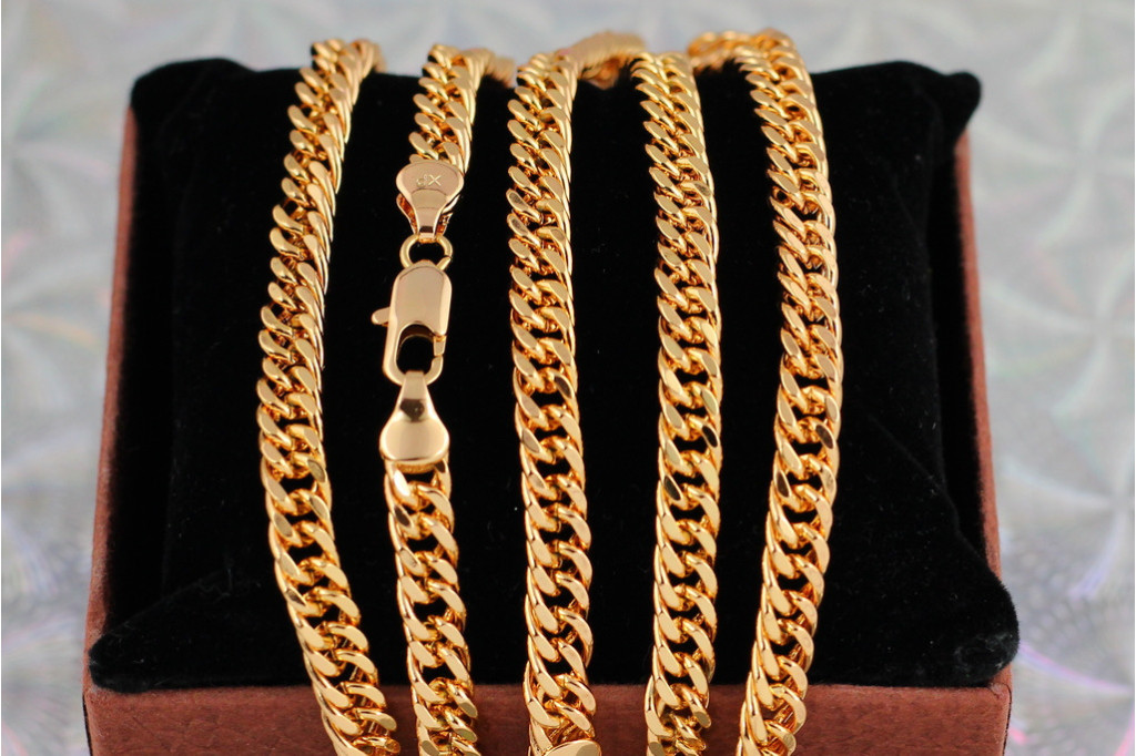 Ланцюг Xuping Jewelry кобра 55 см 6 мм золотистий
