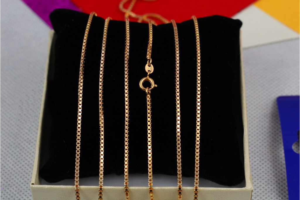 Цепь Xuping Jewelry  веницианка 60 см 1,5 мм золотистая