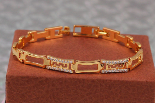 Браслет Xuping Jewelry фараон 19 см 8 мм золотистий