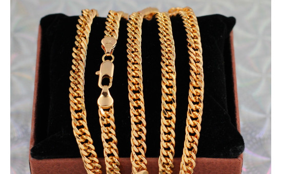 Ланцюг Xuping Jewelry кобра 60 см 6 мм золототистий