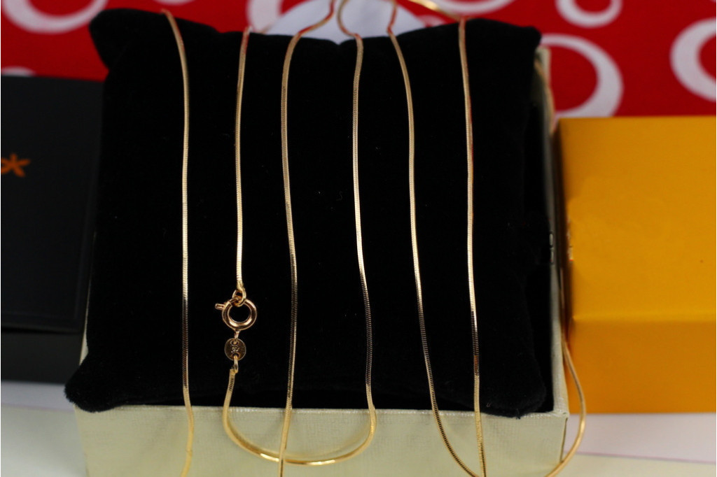 Цепь Xuping Jewelry жгут 70 см 1 мм золотистая