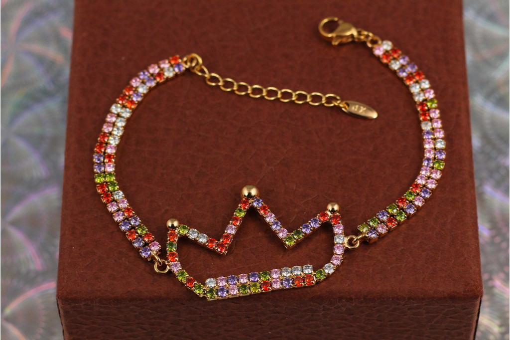 Браслет Xuping Jewelry вогні хмарочосів 17 см золотистий