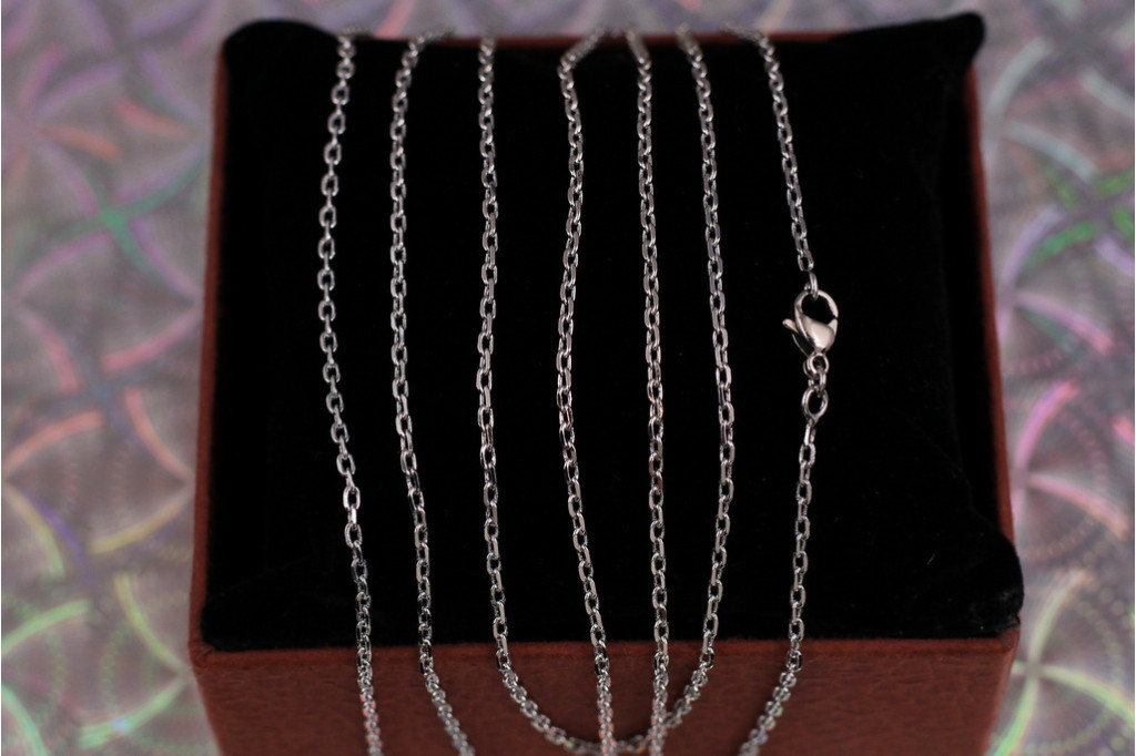 Цепь Xuping Jewelry якорная  60 см 2 мм серебристая
