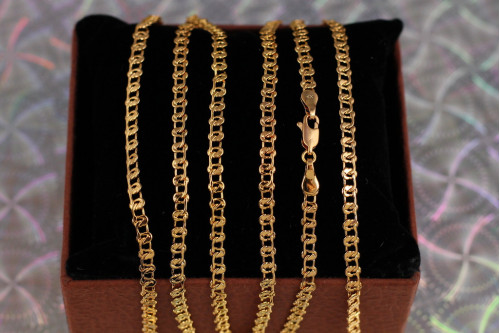 Ланцюг Xuping Jewelry муза 60 см 4 мм золототистий