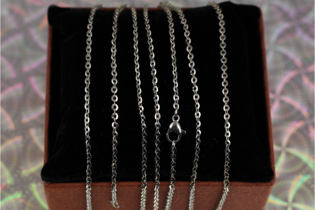Цепь Xuping Jewelry плотная якорная 45 см 2 мм серебристая