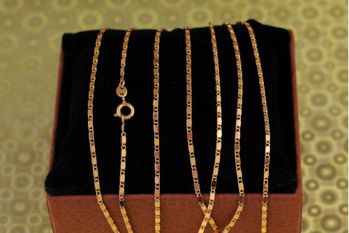 Ланцюг Xuping Jewelry слиток 60 см 2 мм золотистий