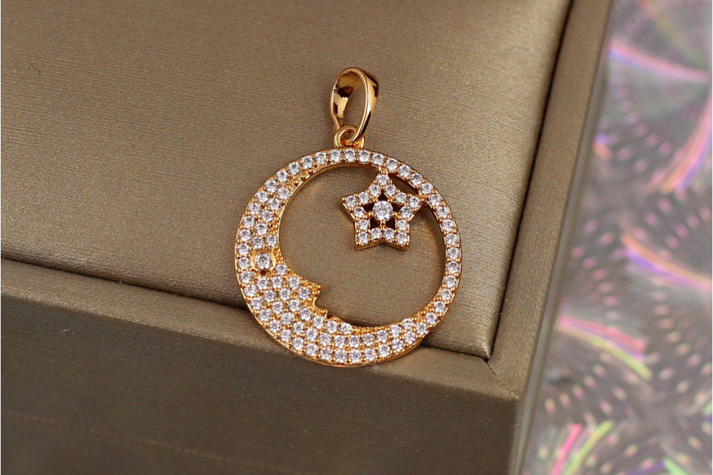 Кулон Xuping Jewelry парад планет 2 см золотистий