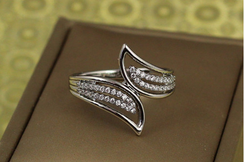 Кільце Xuping Jewelry крильця 18 р сріблясте