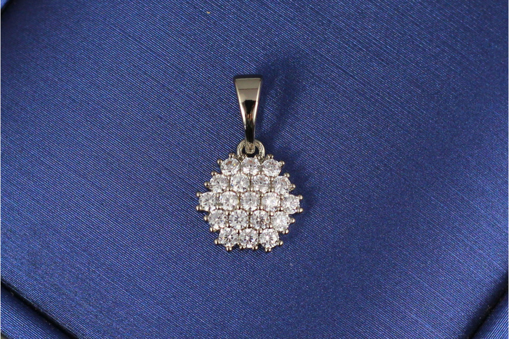 Кулон Xuping Jewelry сота 10 мм серебристый