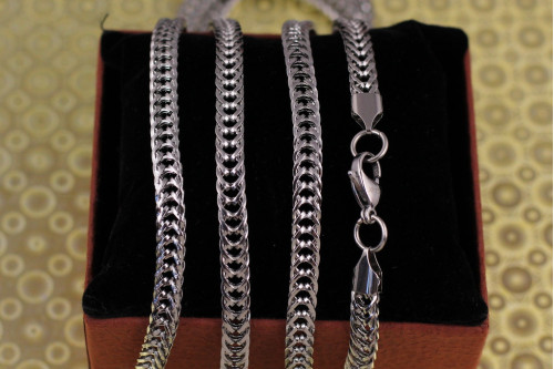 Ланцюг Xuping Jewelry кобра 60 см 6 мм сріблястий