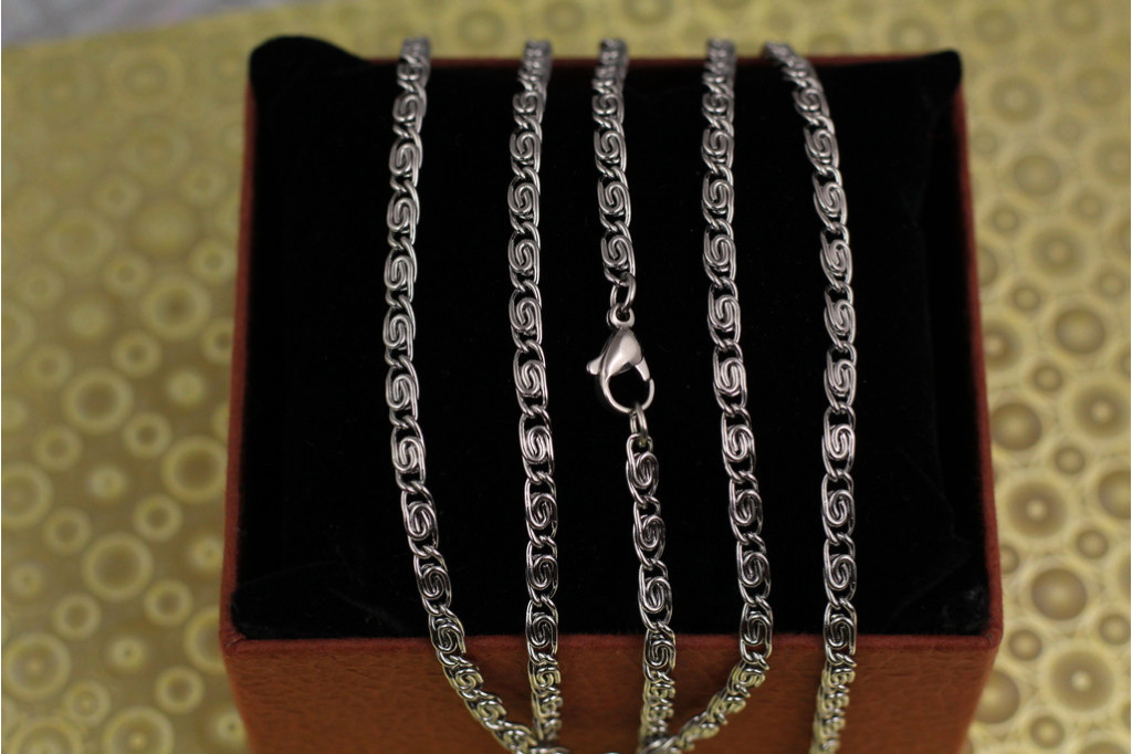 Ланцюг Xuping Jewelry равлик 50 см 4 мм сріблястий