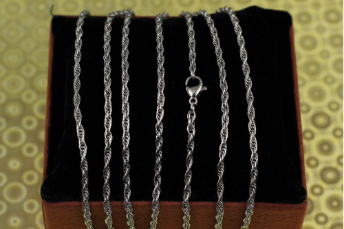 Ланцюг Xuping Jewelry канат 50 см 2 мм сріблястий
