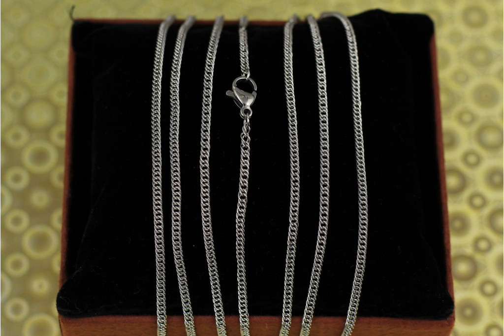 Ланцюг Xuping Jewelry перська ніч 50 см 1.5 мм сріблястий