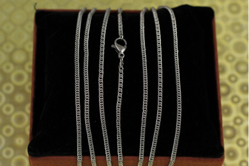 Ланцюг Xuping Jewelry перська ніч 50 см 1.5 мм сріблястий