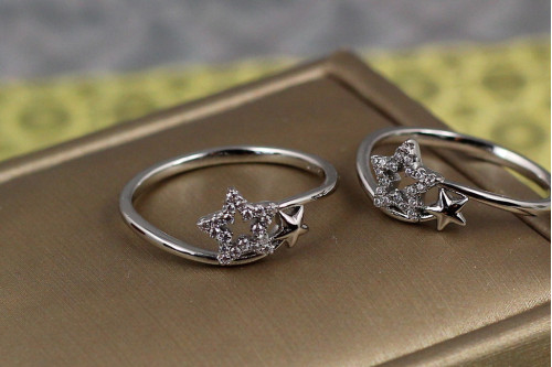 Кільце Xuping Jewelry хвіст комети р 17 сріблясте