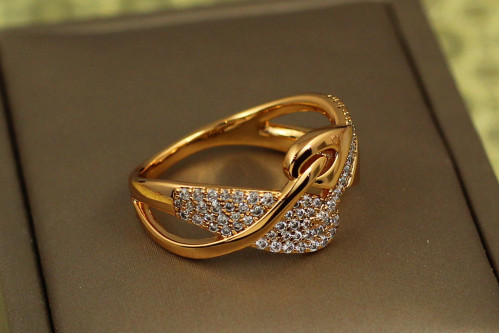 Кільце Xuping Jewelry симфонія р 16 золотисте