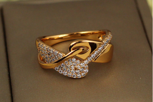 Кільце Xuping Jewelry симфонія р 17 золотисте