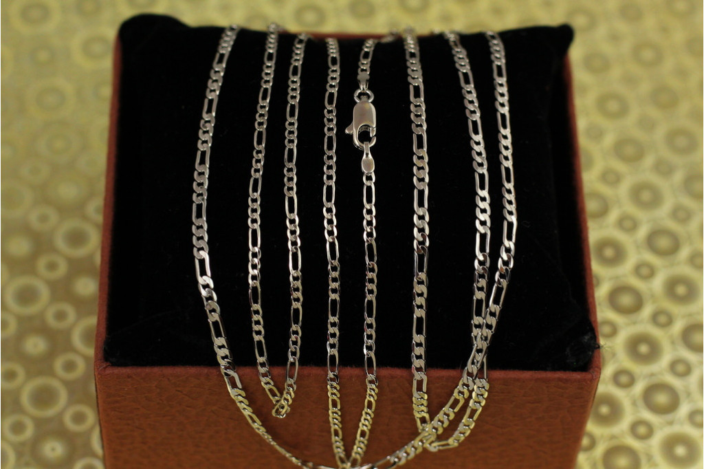 Ланцюг Xuping Jewelry фігаро 50 см 2 мм сріблястий