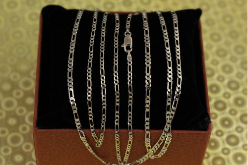 Ланцюг Xuping Jewelry фігаро 45 см 2 мм сріблястий