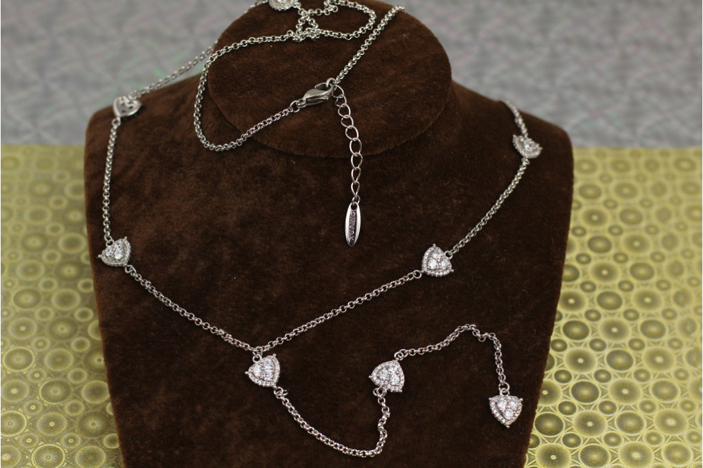 Ланцюг Xuping Jewelry мон амур 73 см 1 мм сріблястий