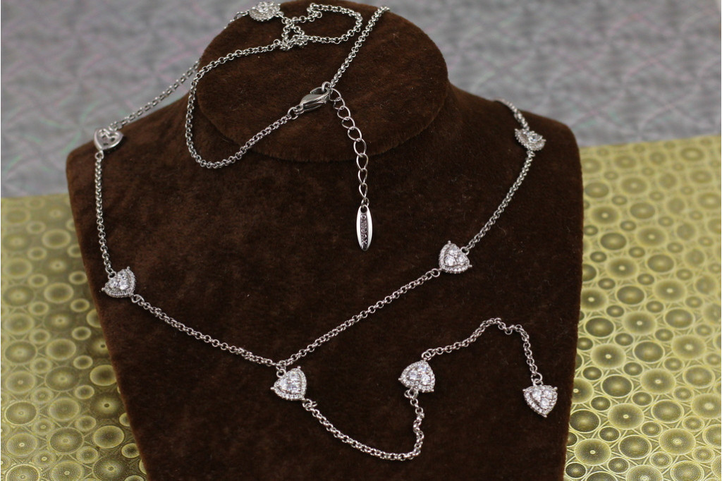 Ланцюг Xuping Jewelry мон амур 73 см 1 мм сріблястий