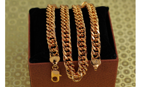 Ланцюг Xuping Jewelry кобра 50 см 9 мм золототистий