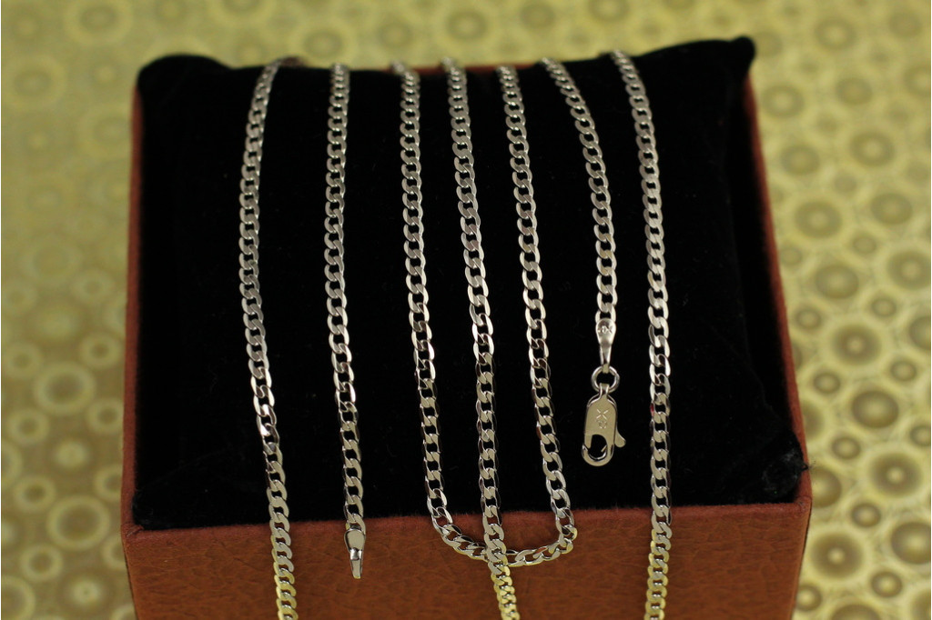 Ланцюг Xuping Jewelry панцирний 45 см 2 мм сріблястий