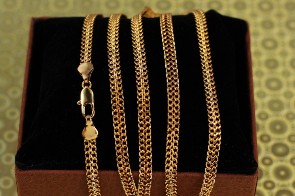 Ланцюг Xuping Jewelry пітон 45 см 4,5 мм золотистий