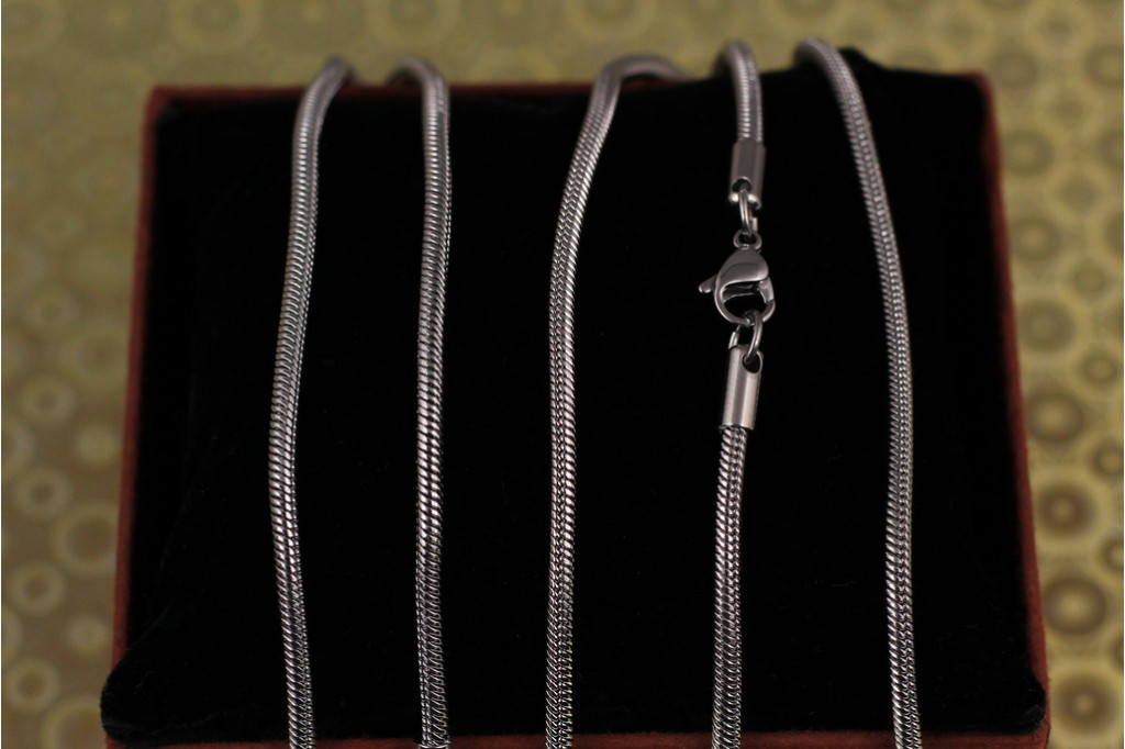 Ланцюг Xuping Jewelry джгут 50 см 2,5 мм сріблястий