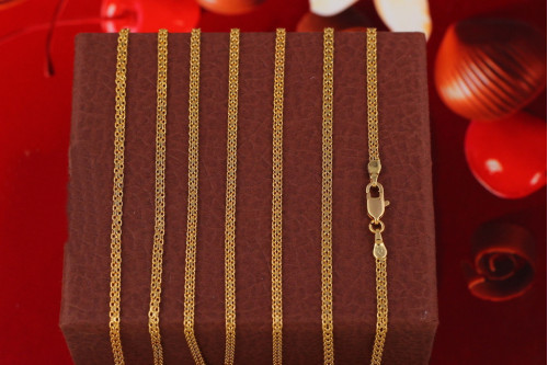 Ланцюг Xuping Jewelry бісмарк 45 см 2 мм золотистий