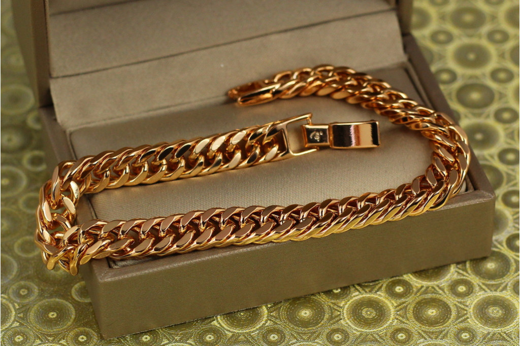 Браслет Xuping Jewelry кобра 20 см 7 мм золотистий