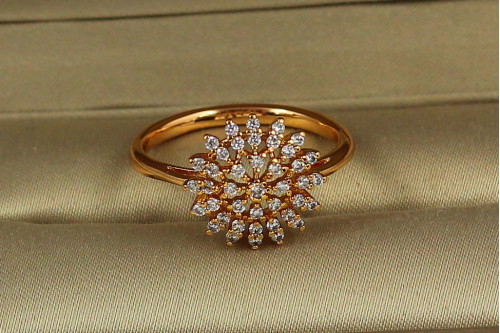 Кільце Xuping Jewelry сонячне світло р 16 золотисте