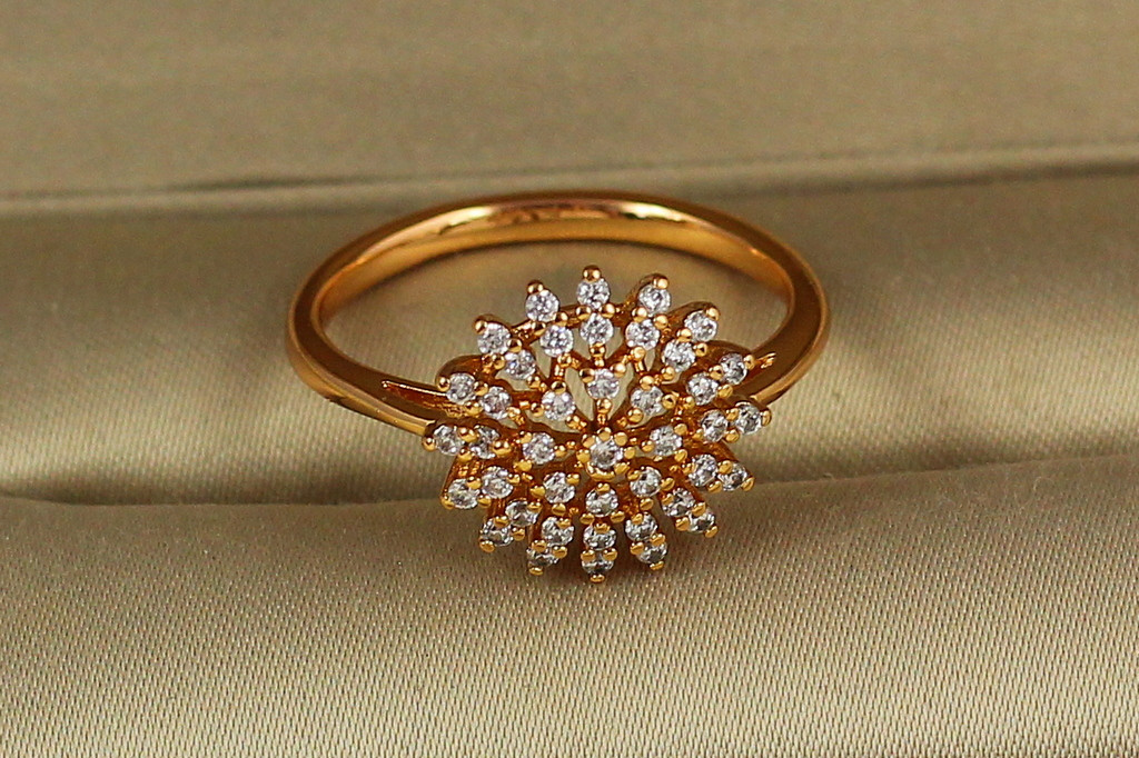 Кільце Xuping Jewelry сонячне світло р 17 золотисте