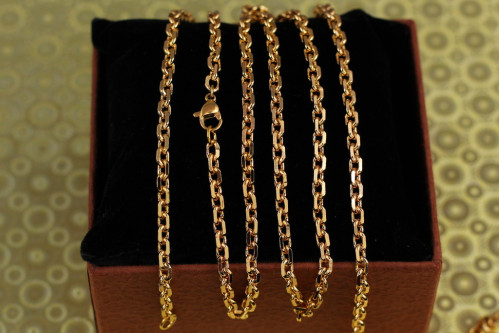Ланцюг Xuping Jewelry якірний 60 см 4 мм золотистий