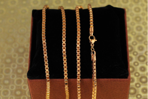 Ланцюг Xuping Jewelry венеціанка 45 см 3 мм золотистий