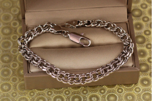 Браслет Xuping Jewelry круглий бісмарк 20 см 7 мм золотистий