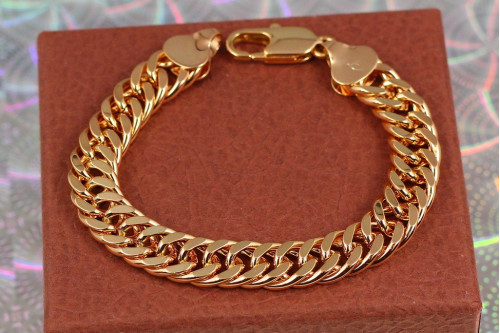 Браслет Xuping Jewelry кобра 19,5 см 10 мм золотистий