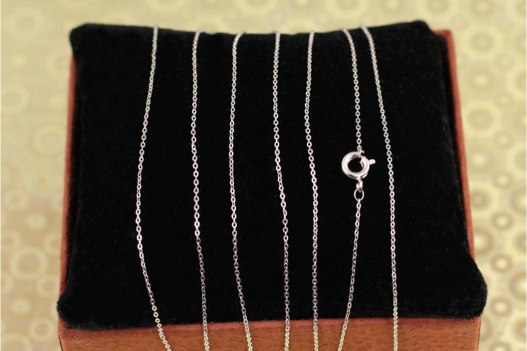 Цепь Xuping Jewelry якорная 45 см 0,5 мм серебристая