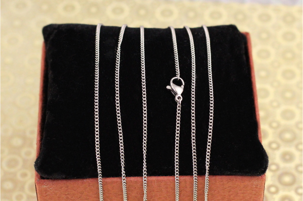 Цепь Xuping Jewelry панцирная 45 см 1,5 мм серебристая