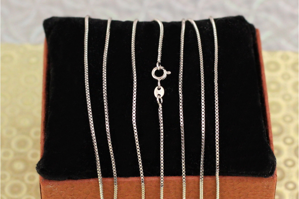 Цепь Xuping Jewelry  веницианка 50 см 1 мм серебристая