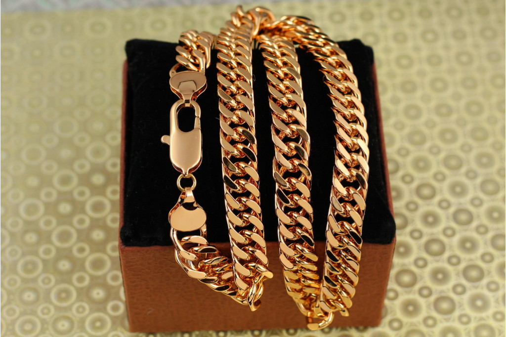Цепь Xuping Jewelry кобра 60 см 11 мм золотистая