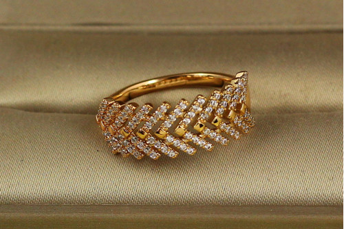Кільце Xuping Jewelry шишка р 18 золотисте