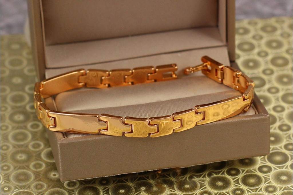 Браслет Xuping Jewelry конструктор 19 см золотистий