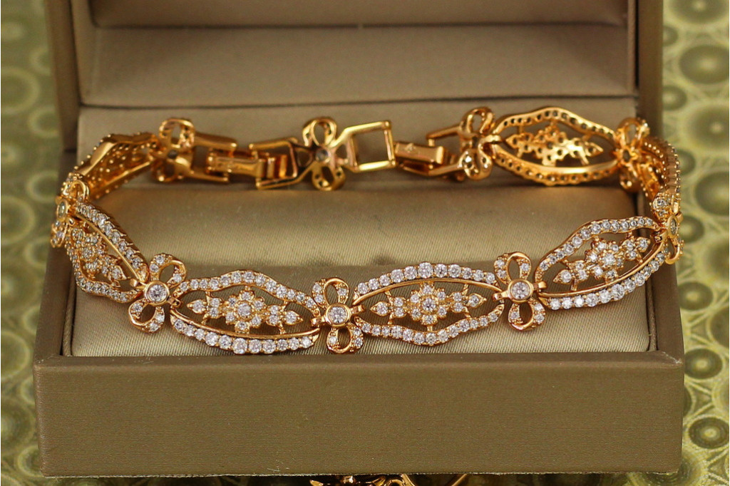 Браслет Xuping Jewelry забуття 21 см золотистий