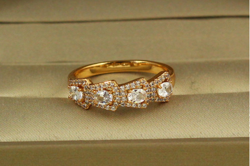 Кільце Xuping Jewelry семафор р 19 золотисте