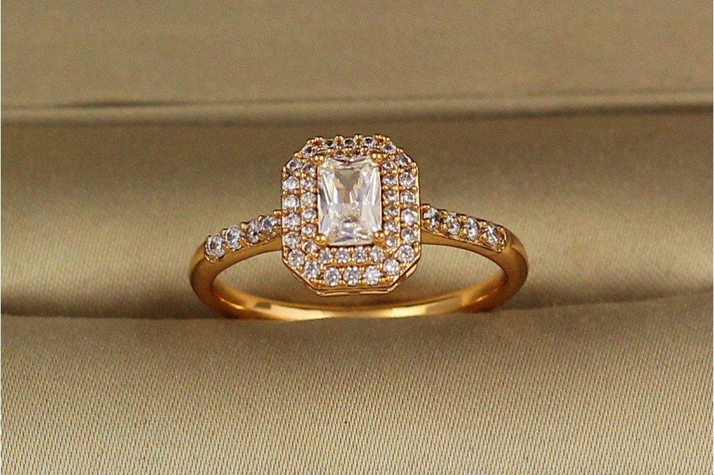 Кільце Xuping Jewelry ехо р 20 золотисте